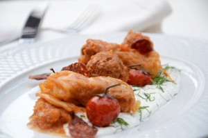 delicious networking lunch